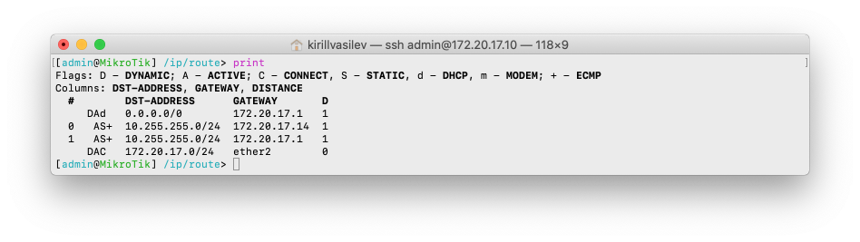 Васильев Кирилл vasilevkirill mikrotik ecmp